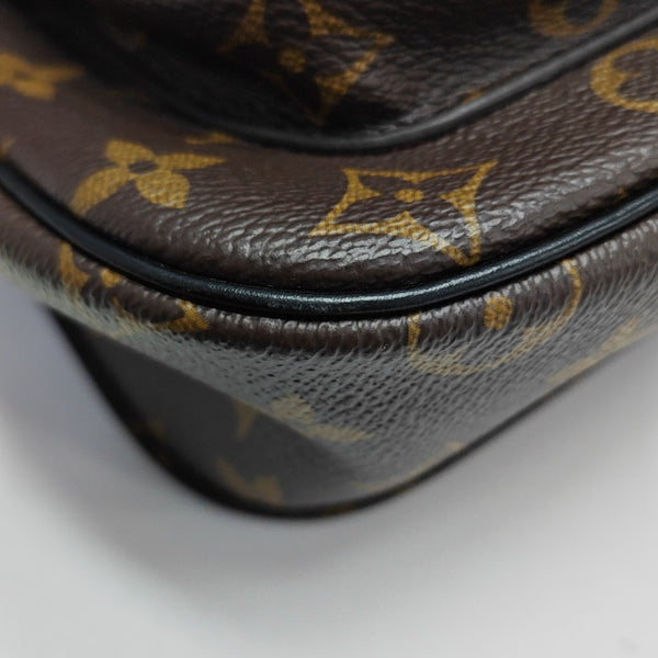 PASSY Monogram Coated Canvas Brown