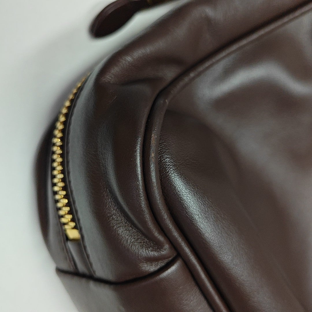 Beau Large Calfskin Brown