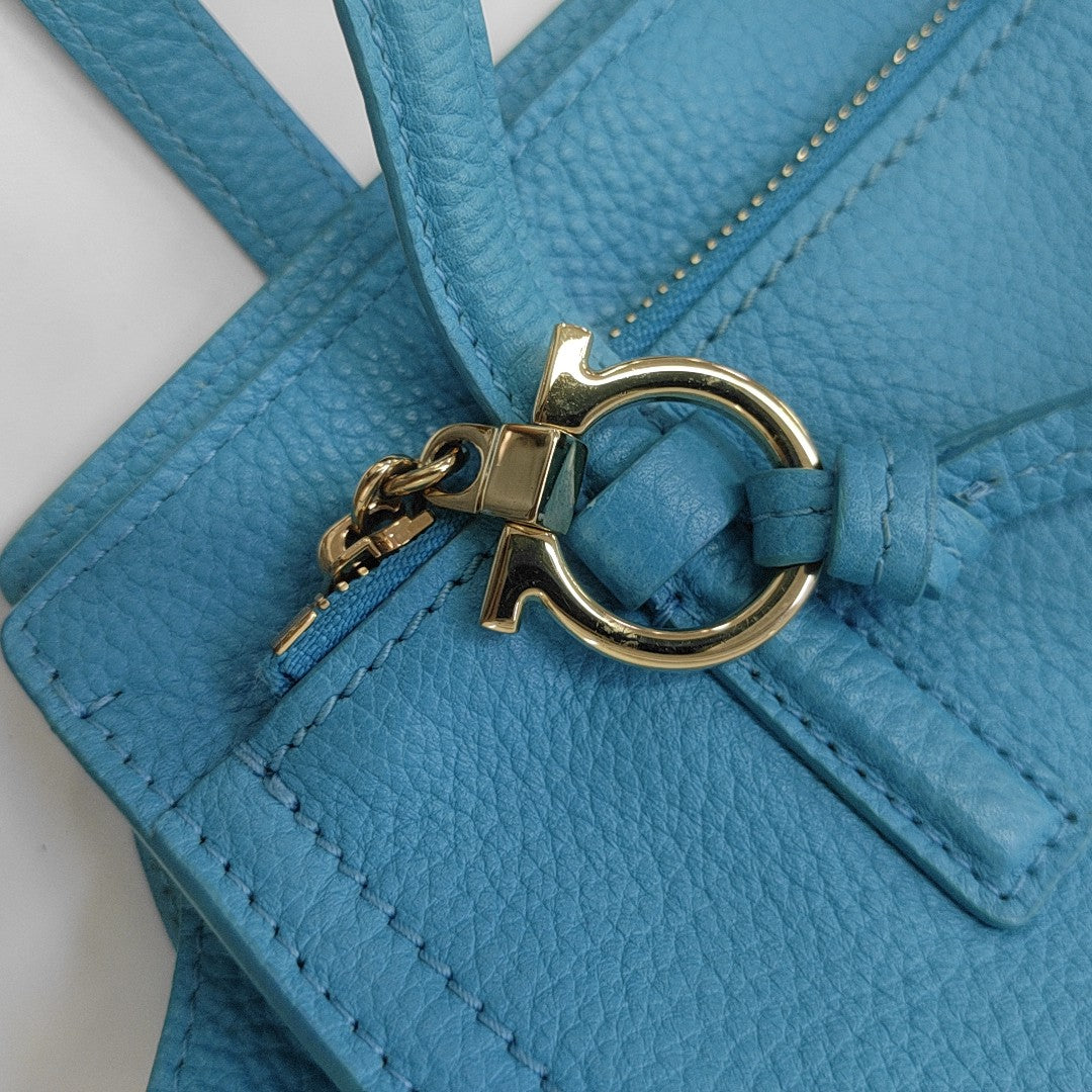 Amy Small Calfskin Blue