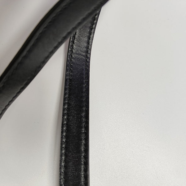 Oblique Calfskin Black