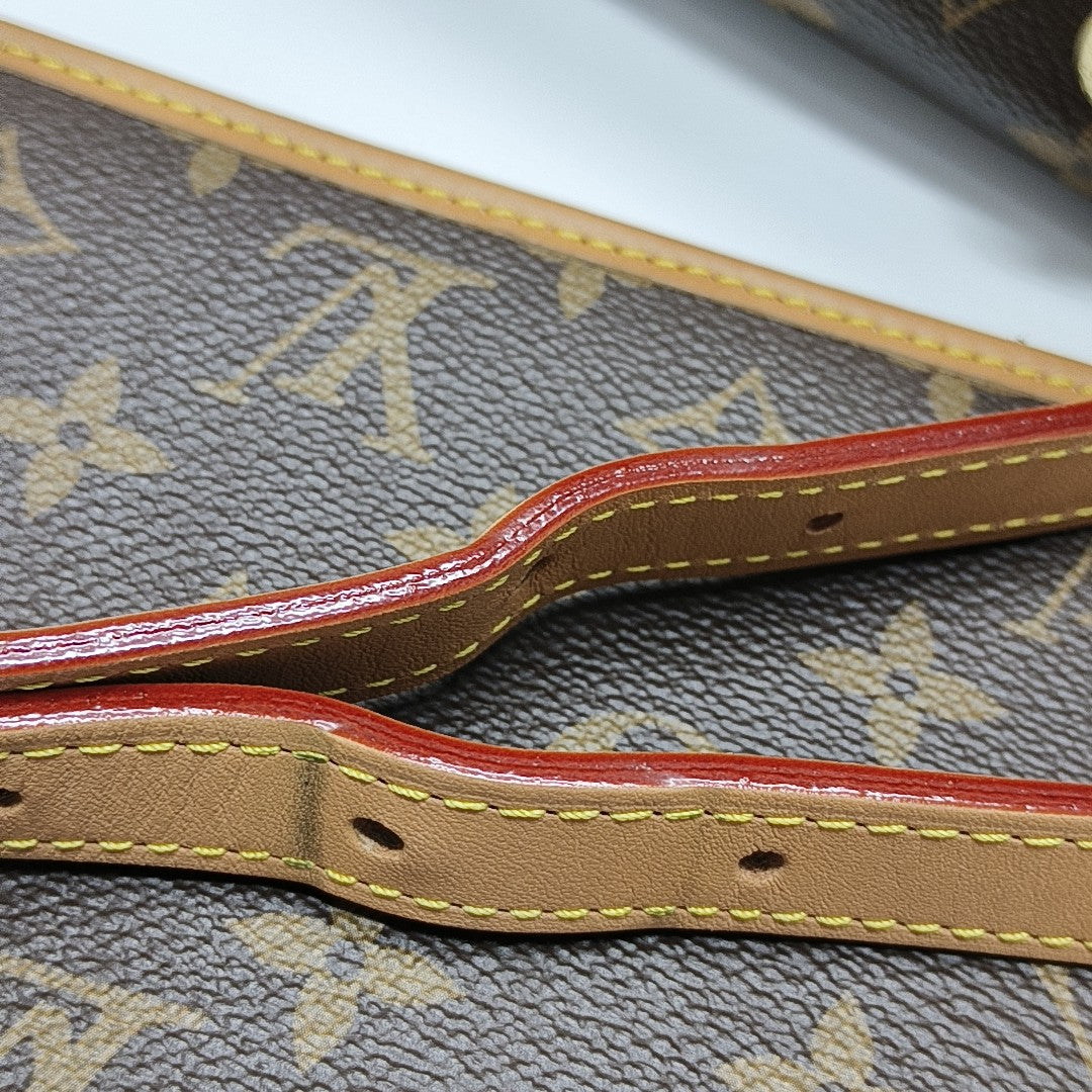 CARRYALL PM Monogram Coated Canvas Brown