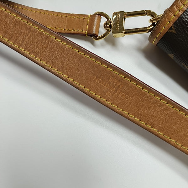 DIANE Monogram Coated Canvas Brown