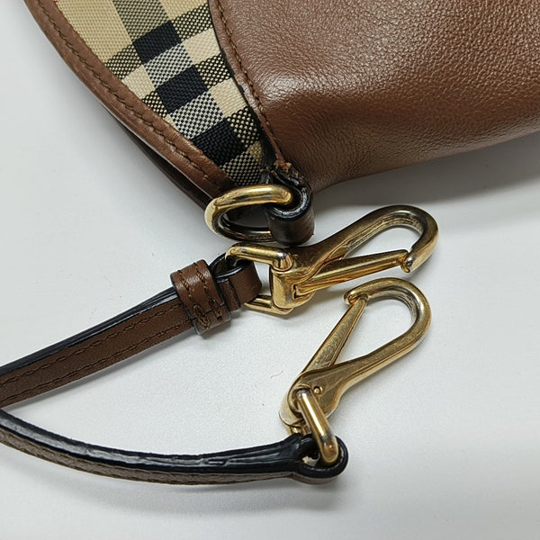 Canvas Shoulder Bag Brown
