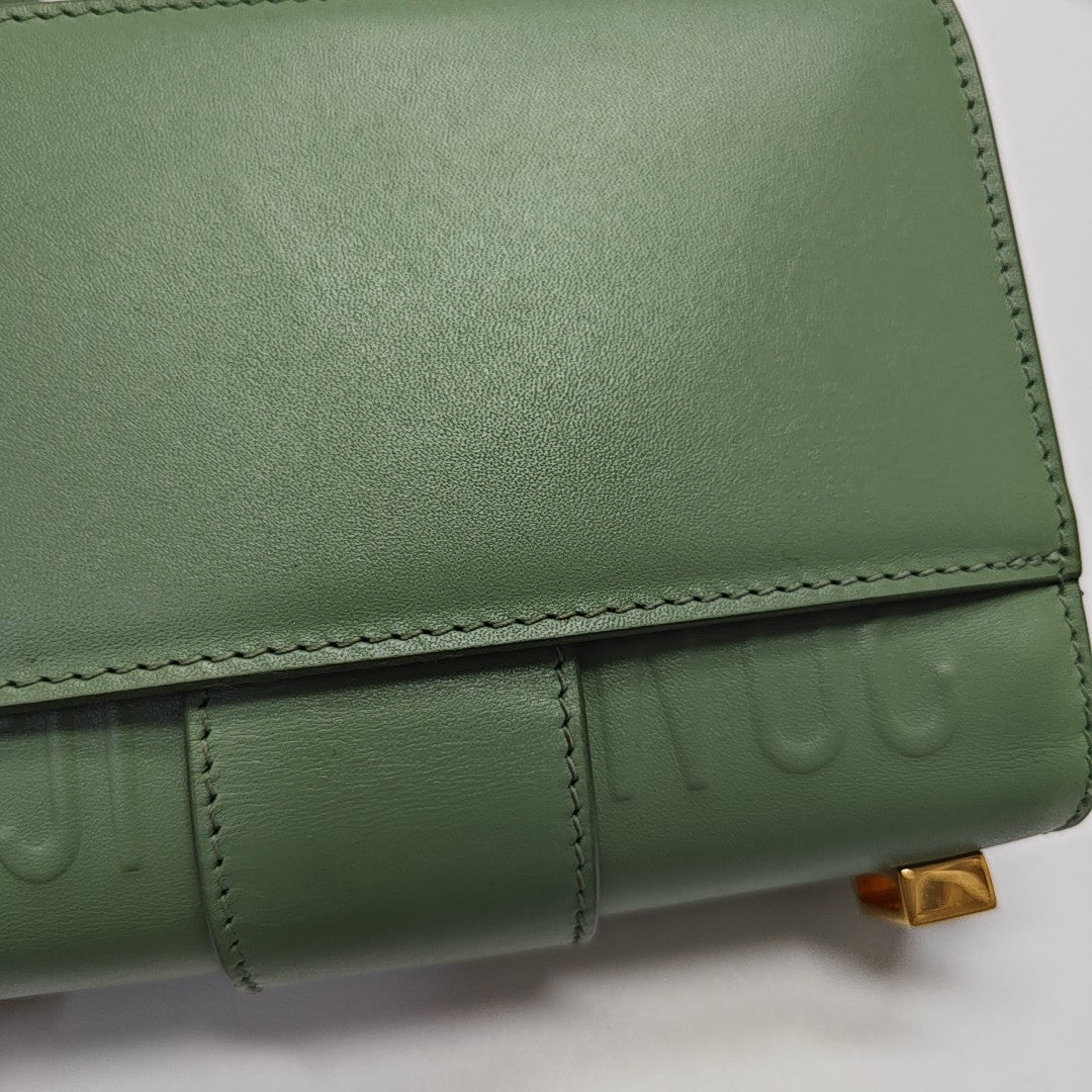 30 Montaigne Super Mini Calfskin Green