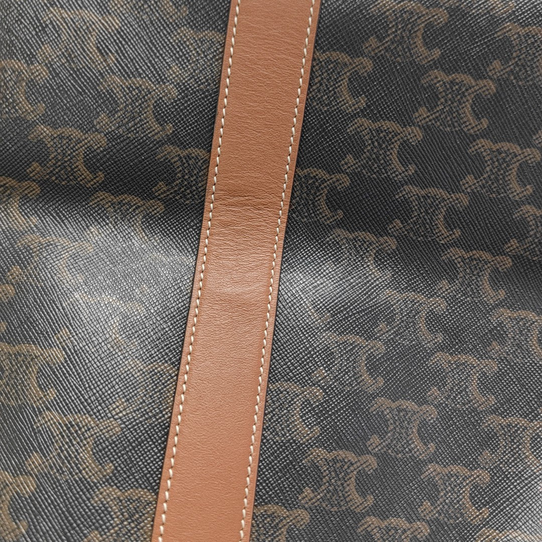 TRIOMPHE CANVAS Medium Coated Canvas Black