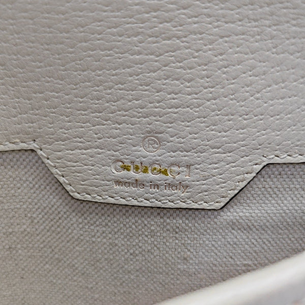 Ophidia Small Monogram Coated Canvas Beige