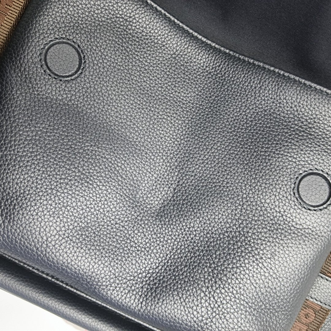 Calfskin Backpack Black