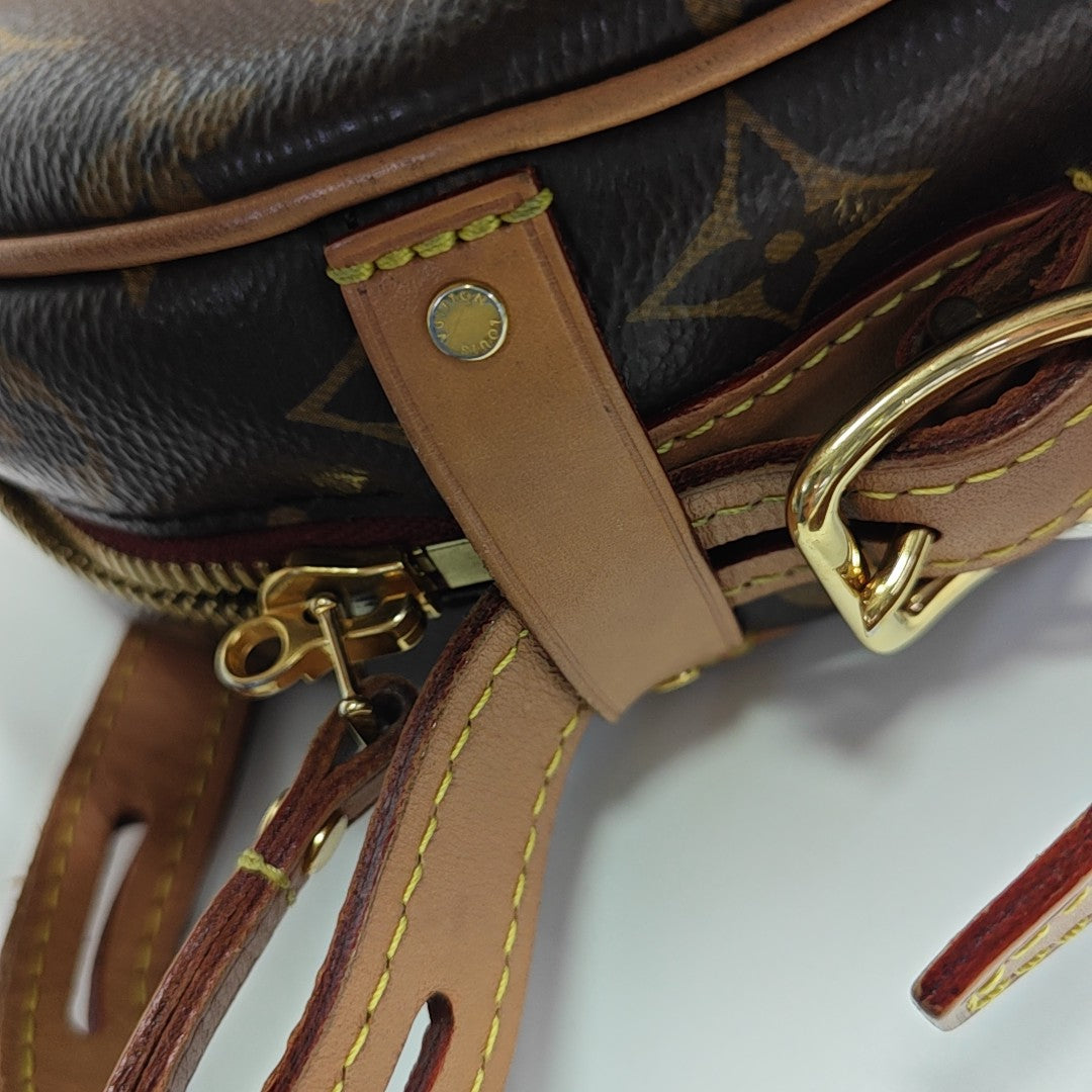 BOITE CHAPEAU MM Monogram Coated Canvas Brown