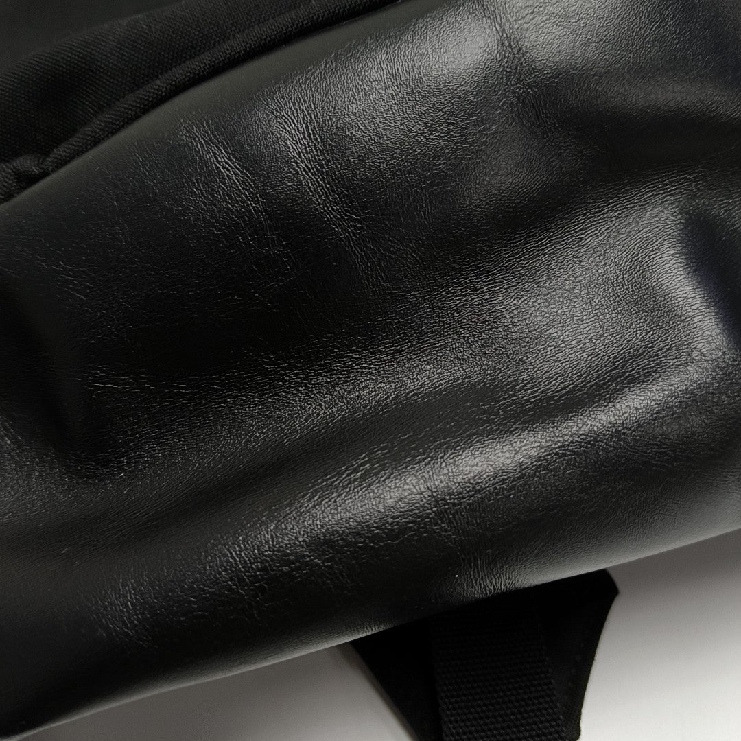 Calfskin Backpack Black