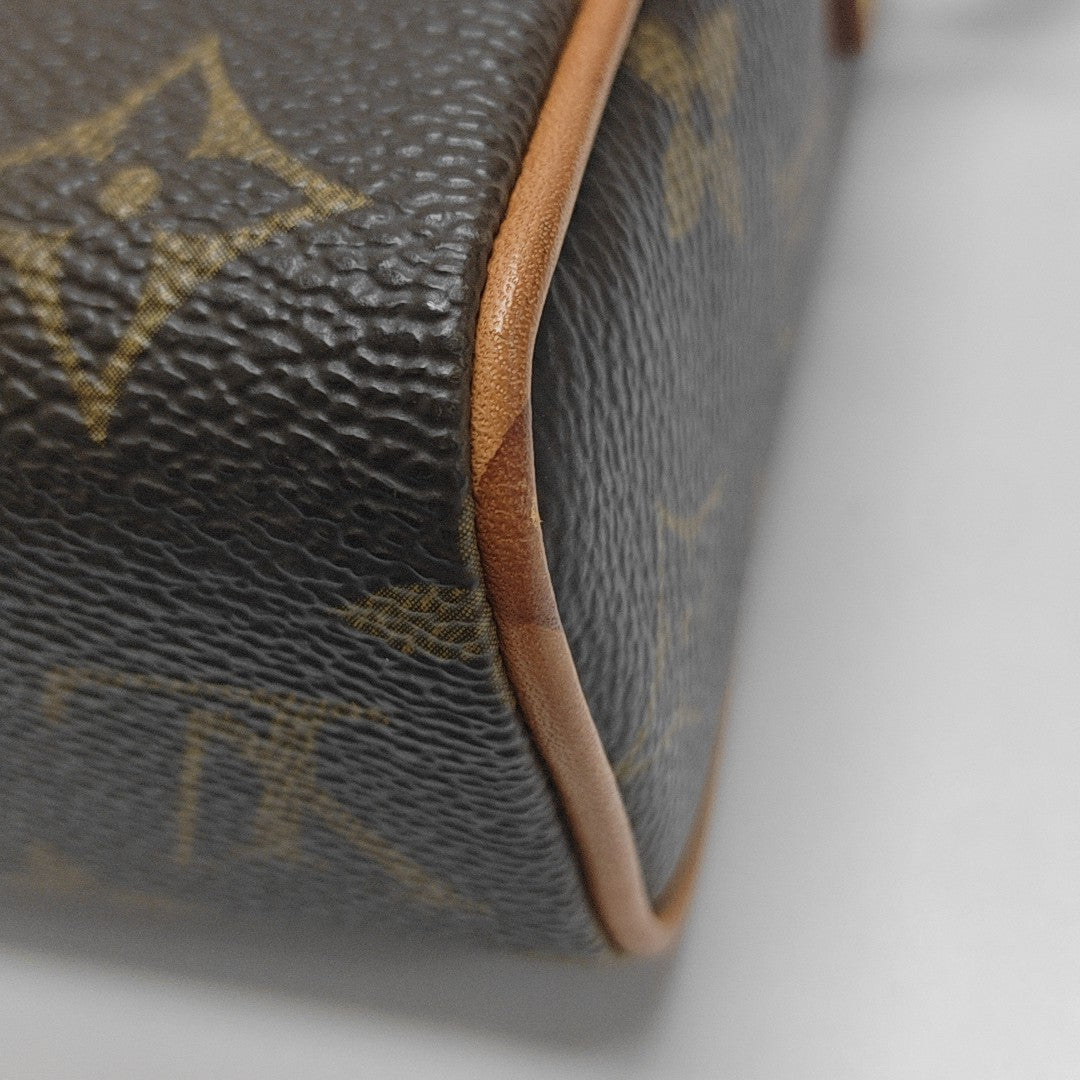 RECITAL Monogram Coated Canvas Brown