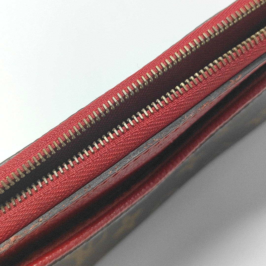 PALLAS Monogram Coated Canvas Brown