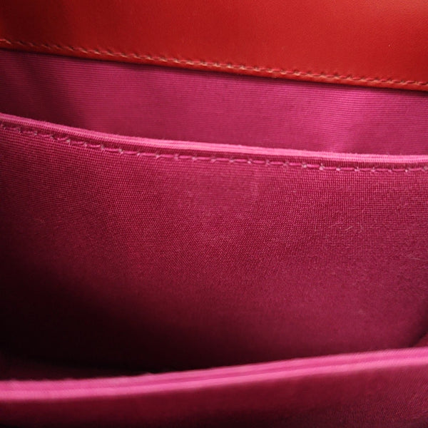 SERPENTI FOREVER Small Quilted Calfskin Red