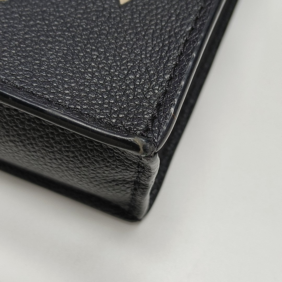 SAC PLAT Mini Monogram Calfskin Black