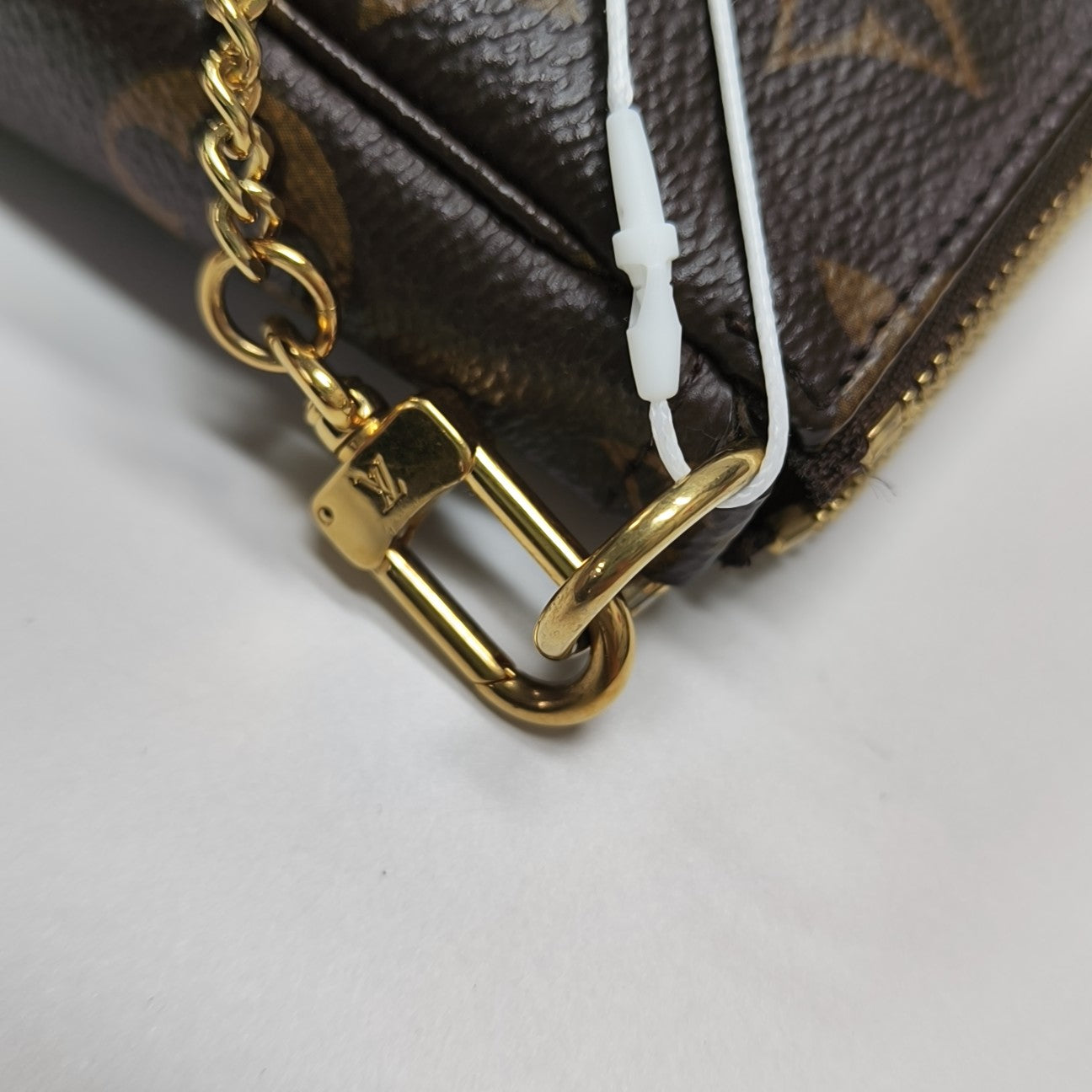 ACCESSOIRES Mini Monogram Coated Canvas Brown
