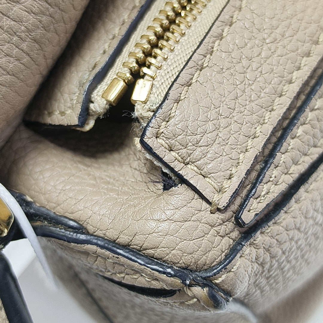 Puzzle Mini Calfskin Gray