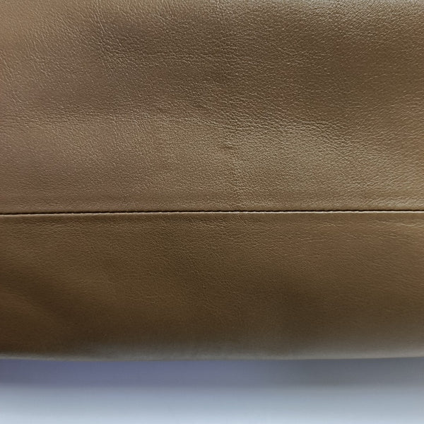 The Pouch Large Calfskin Brown