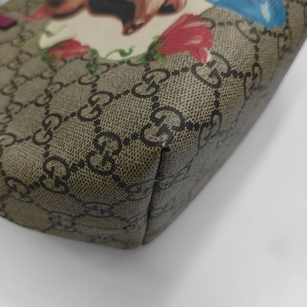 Courrier Monogram Coated Canvas Beige