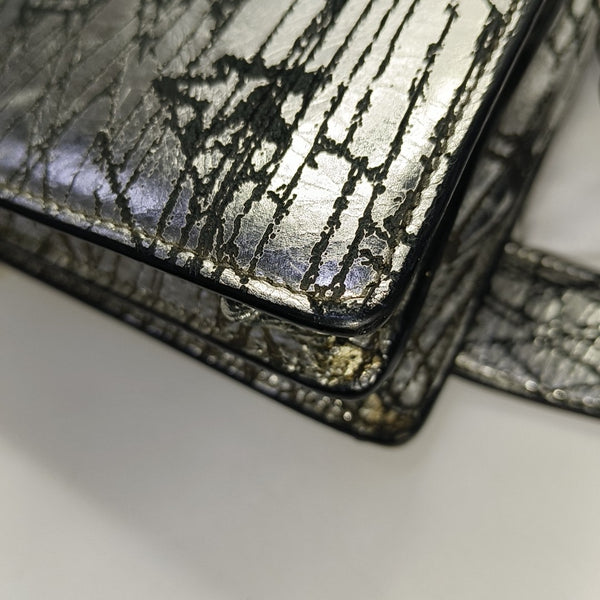 Miu Confidential Calfskin Silver