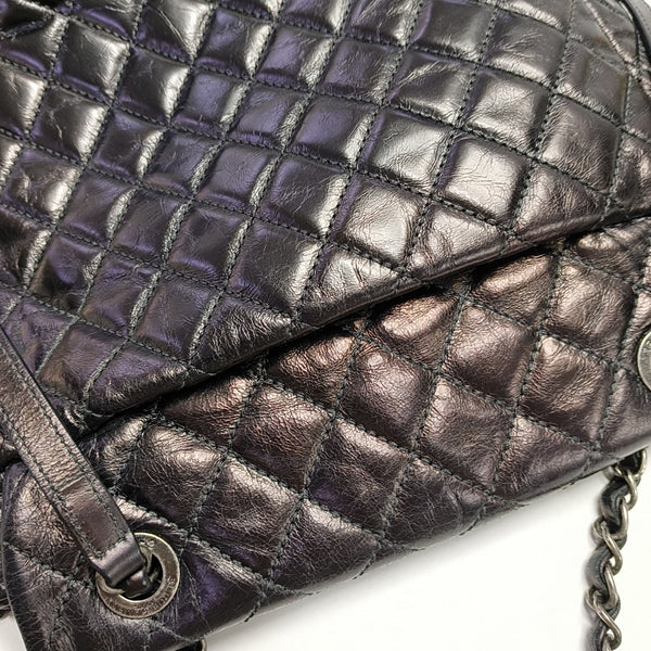 MOUNTAIN Quilted Calfskin Black