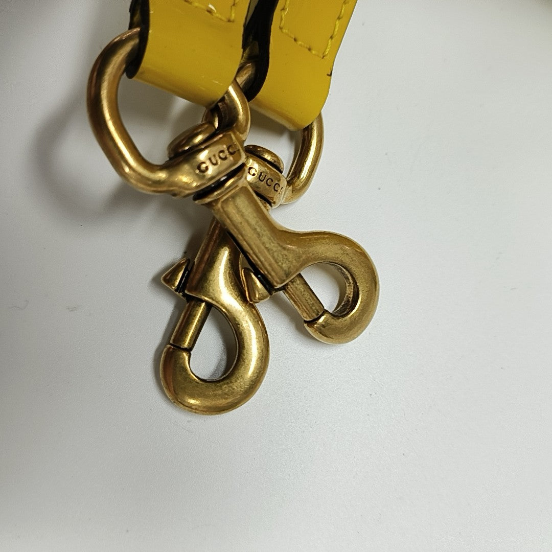 Bright Bit Patent Leather Yellow
