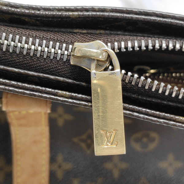PIANO Monogram Coated Canvas Brown