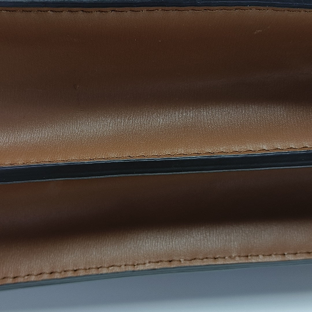 DAUPHINE MM Monogram Coated Canvas Brown