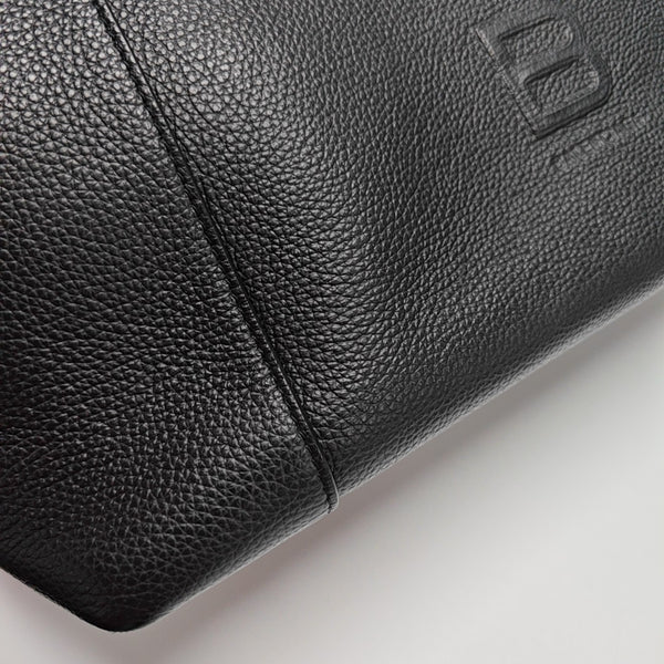 Hourglass M Calfskin Black