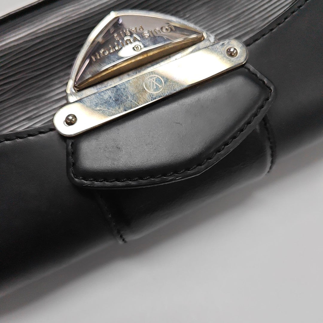 POCHETTE MONTAIGNE Epi Black