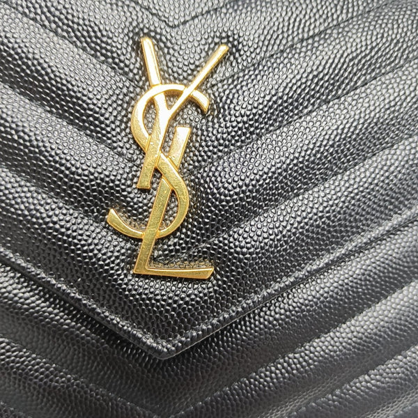 MONOGRAM WOC Chevron Calfskin Black