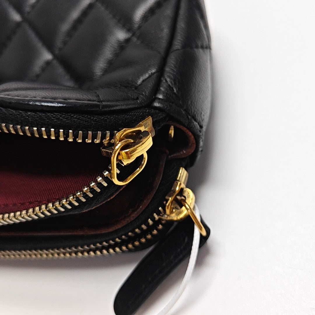 Quilted Lambskin Black