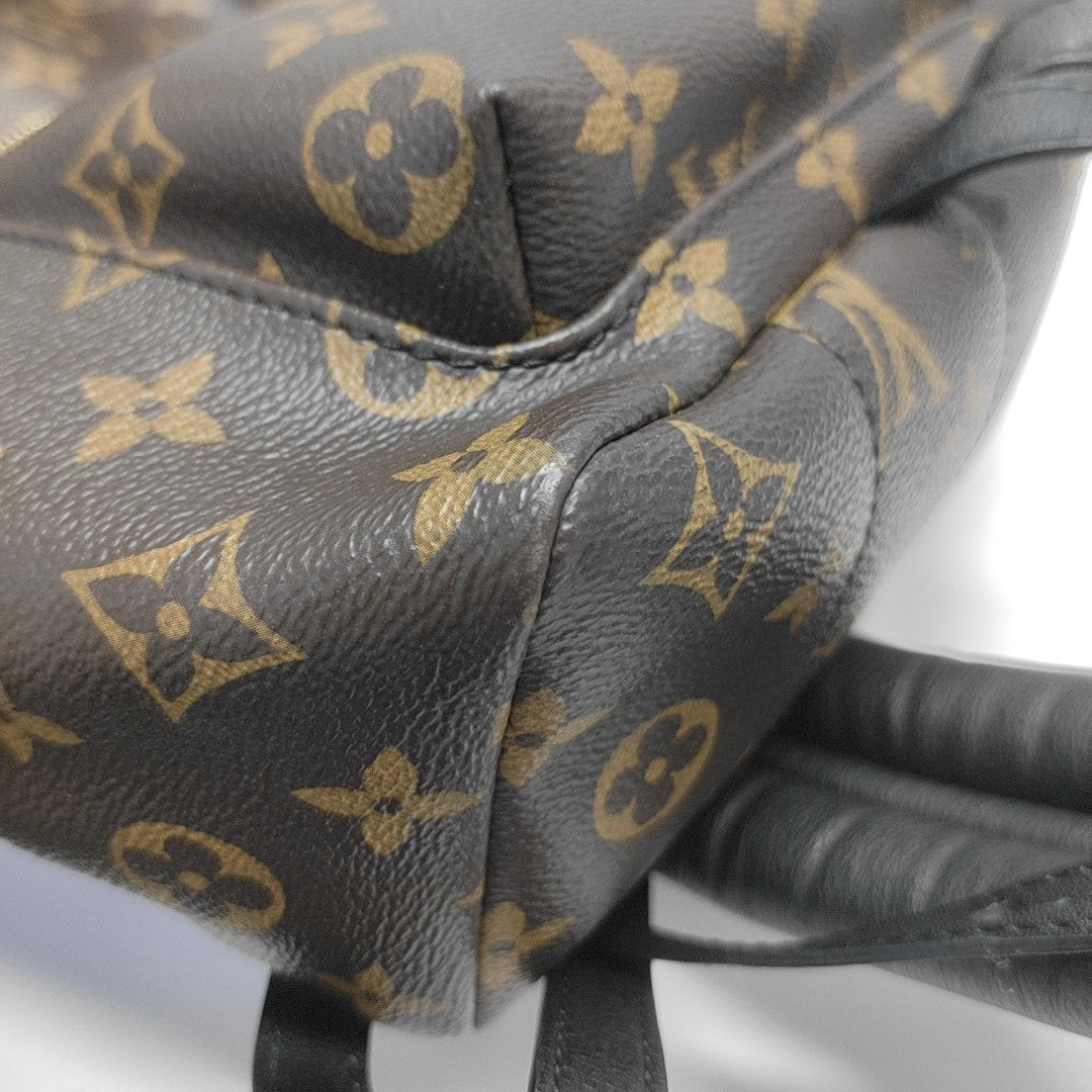 PALM SPRINGS PM Monogram Coated Canvas Brown