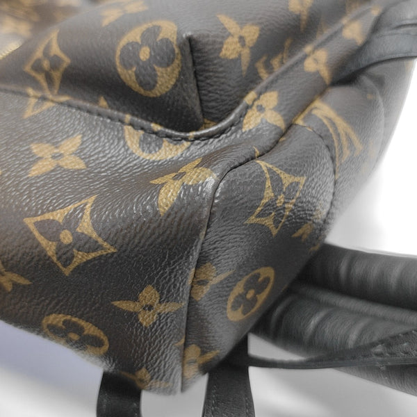 PALM SPRINGS PM Monogram Coated Canvas Brown