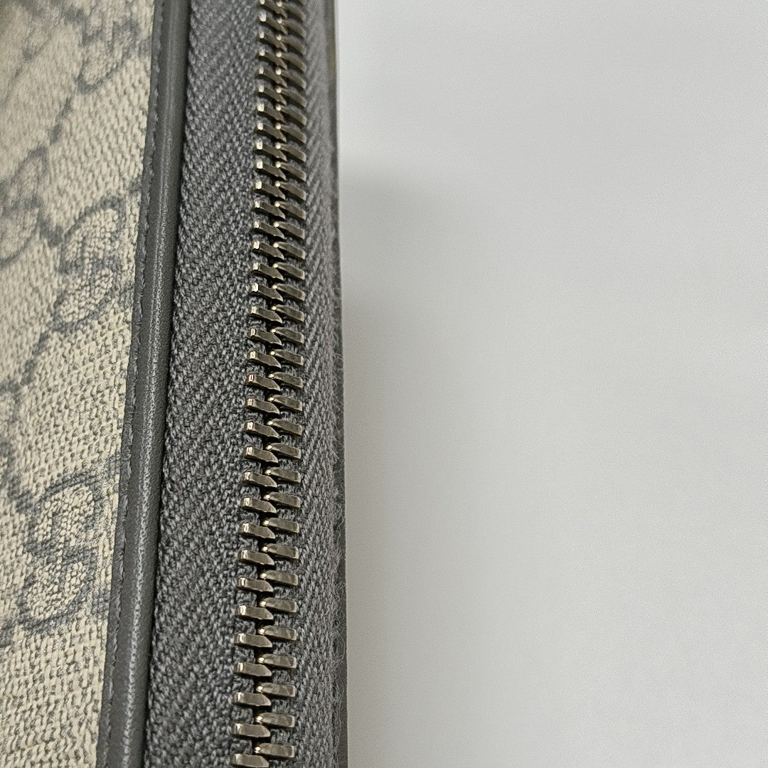 Monogram Coated Canvas Wallet Beige