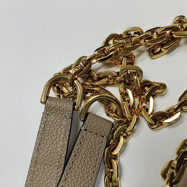 MARCEAU Monogram Calfskin Beige