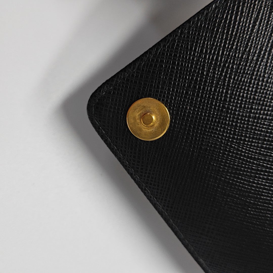 Saffiano Calfskin Black