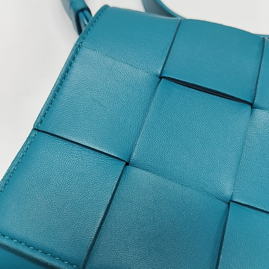 Cassette Medium Lambskin Blue