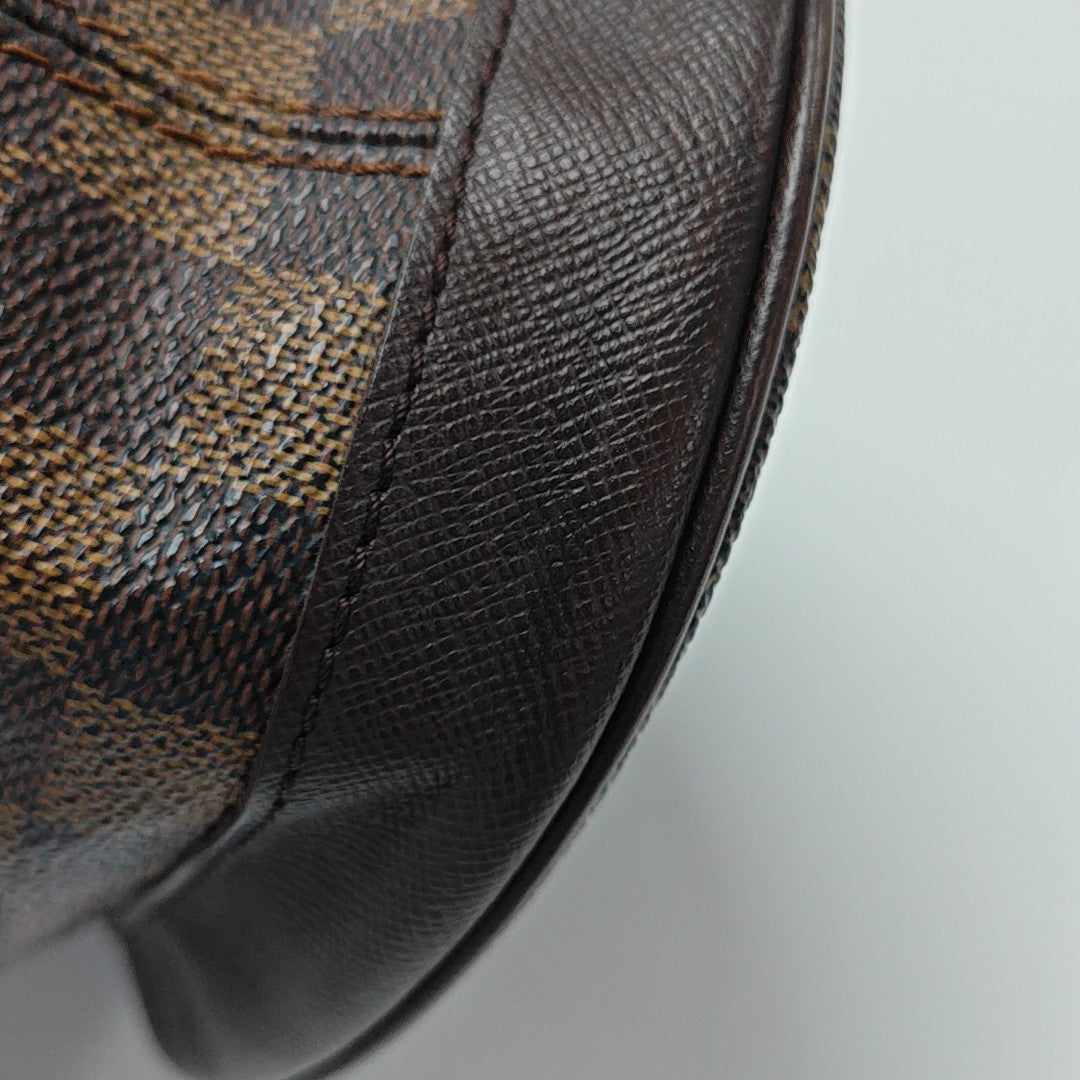 BUCKET PM Damier Ebene Coated Canvas Brown