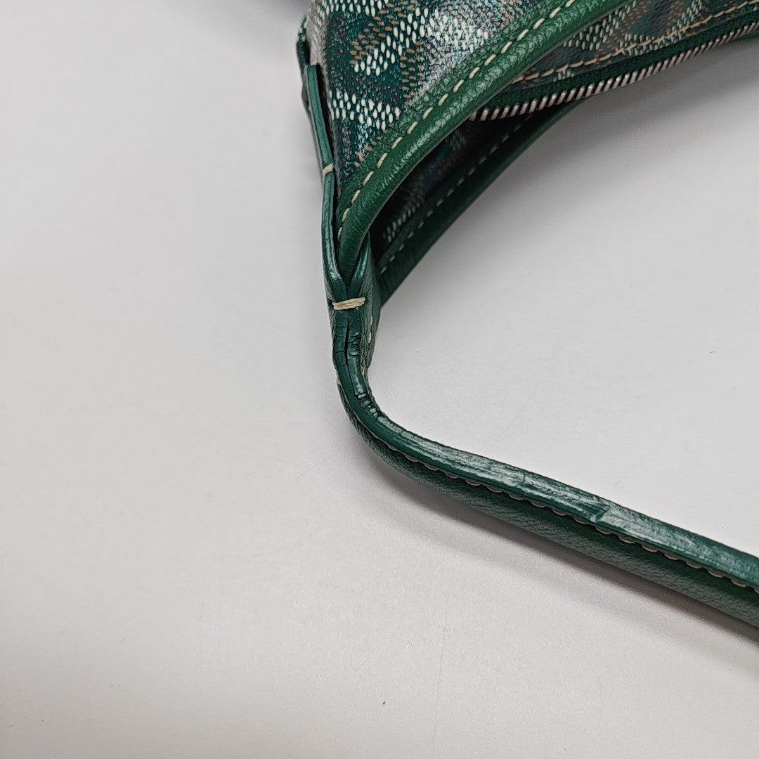 Hobo Coated Canvas Green
