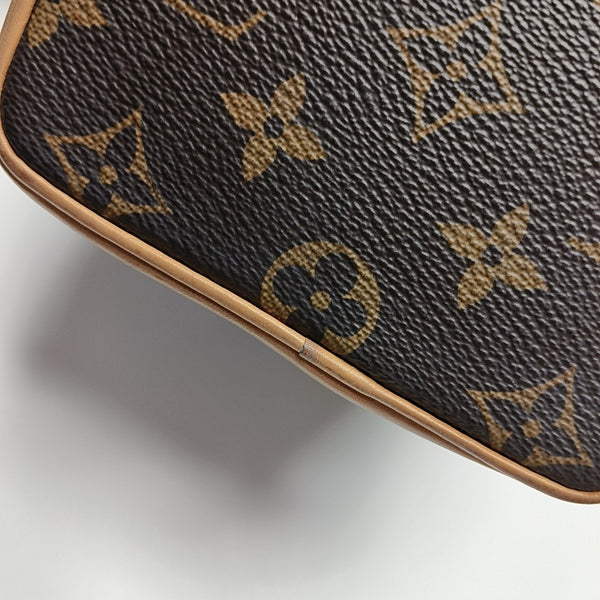 NOÉ Nano Monogram Coated Canvas Brown