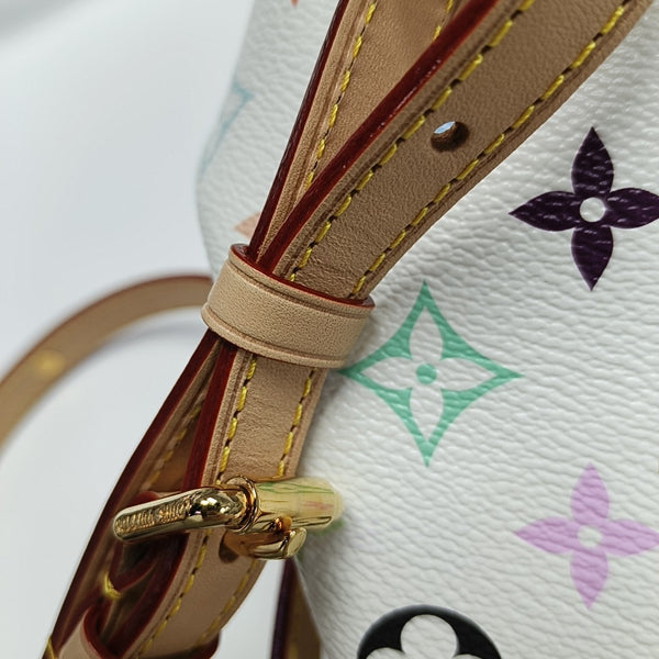 LV × TM VENICE Monogram Coated Canvas White