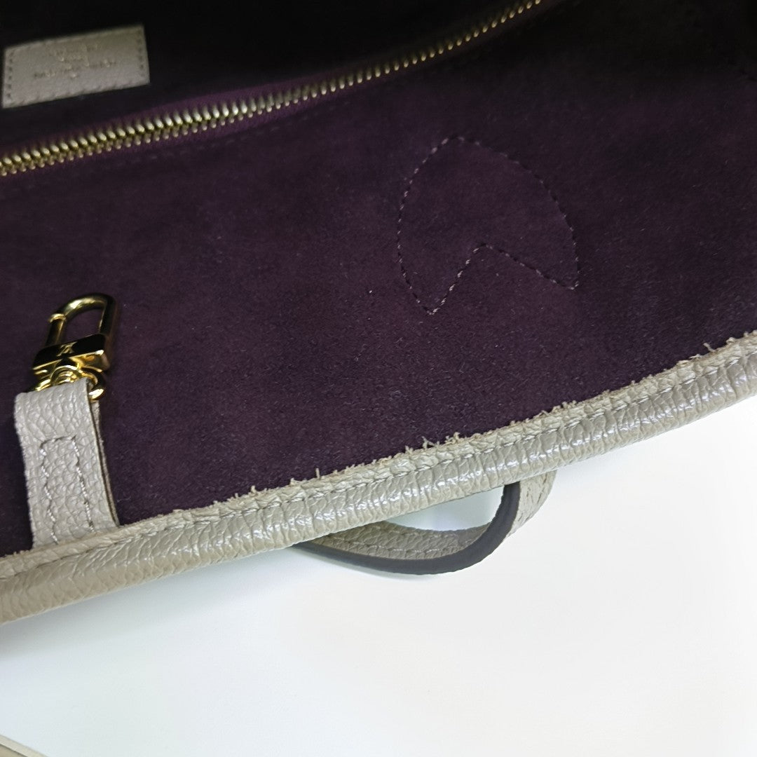 NEVERFULL MM Calfskin Gray