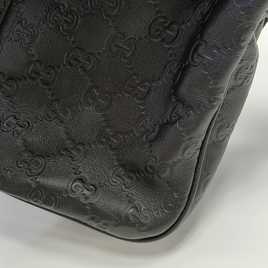 Signature Monogram Calfskin Black