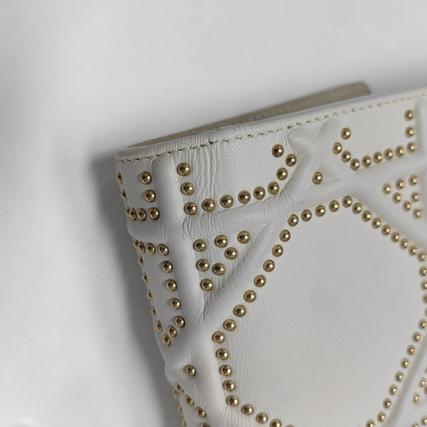 Diorama Cannage Calfskin White