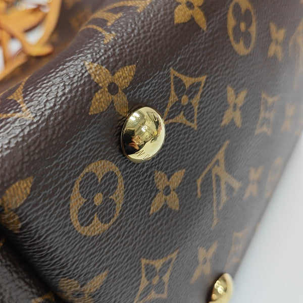 CARRYALL PM Monogram Coated Canvas Brown
