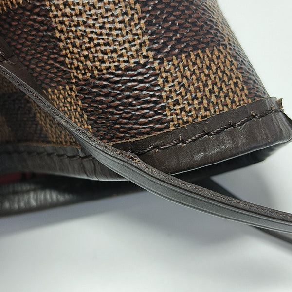 NEVERFULL MM Damier Ebene Coated Canvas Brown