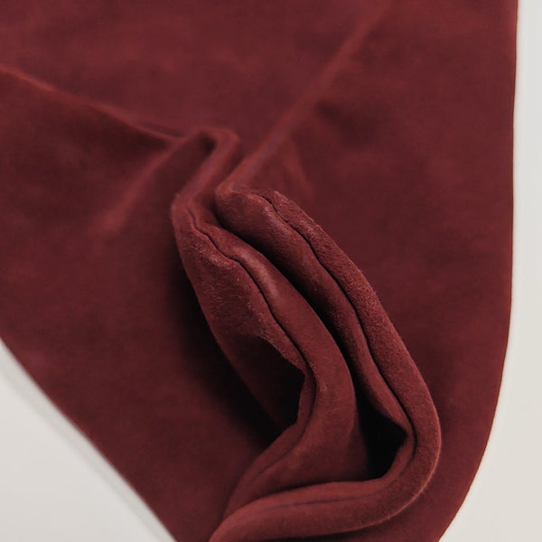 Suede Tote Bag Red