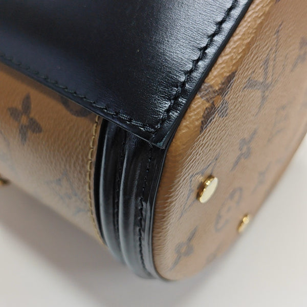 CANNES PM Monogram Coated Canvas Brown