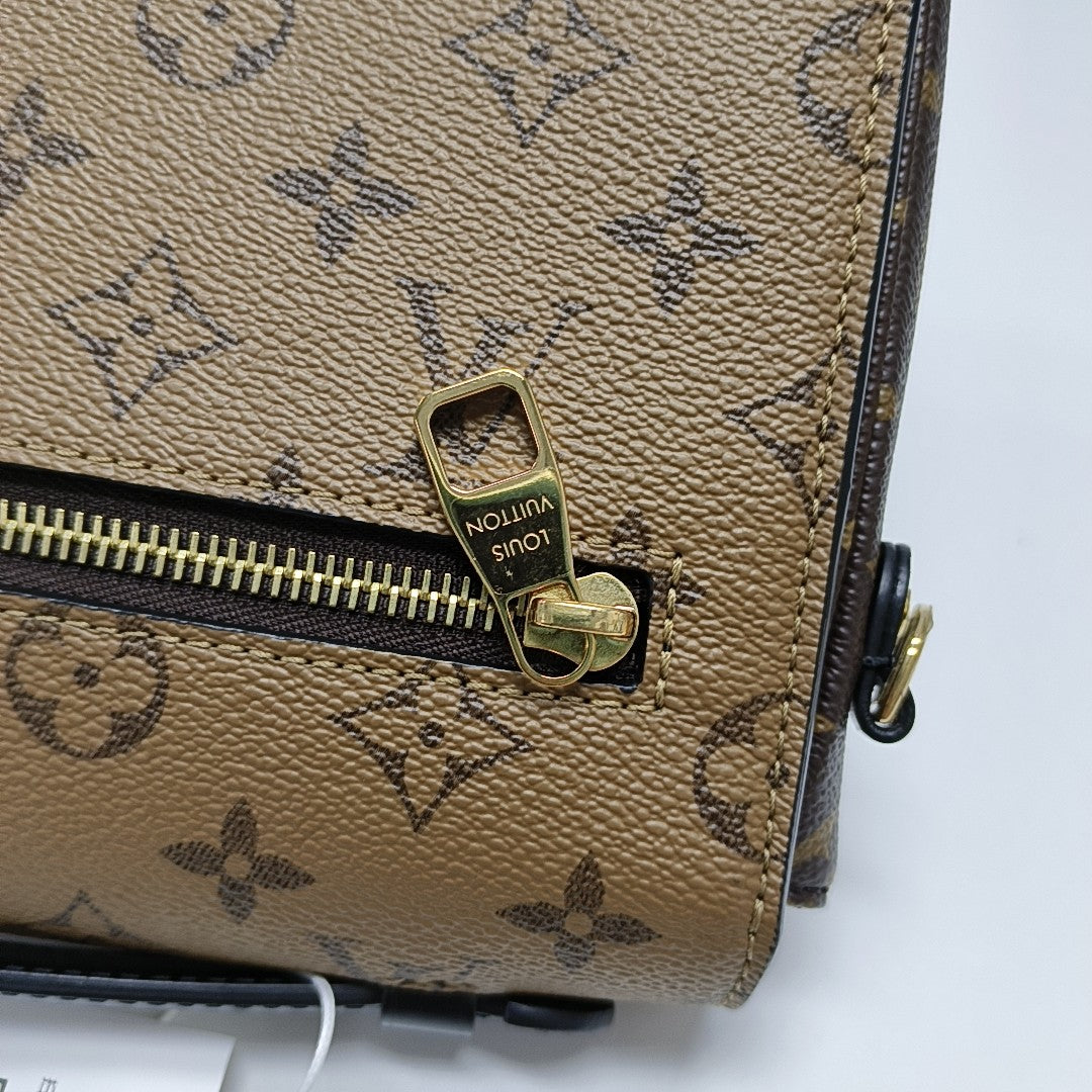 MÉTIS MM Monogram Coated Canvas Multicolor