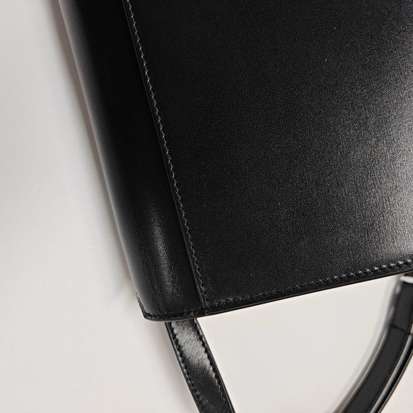 Calfskin Shoulder Bag Black