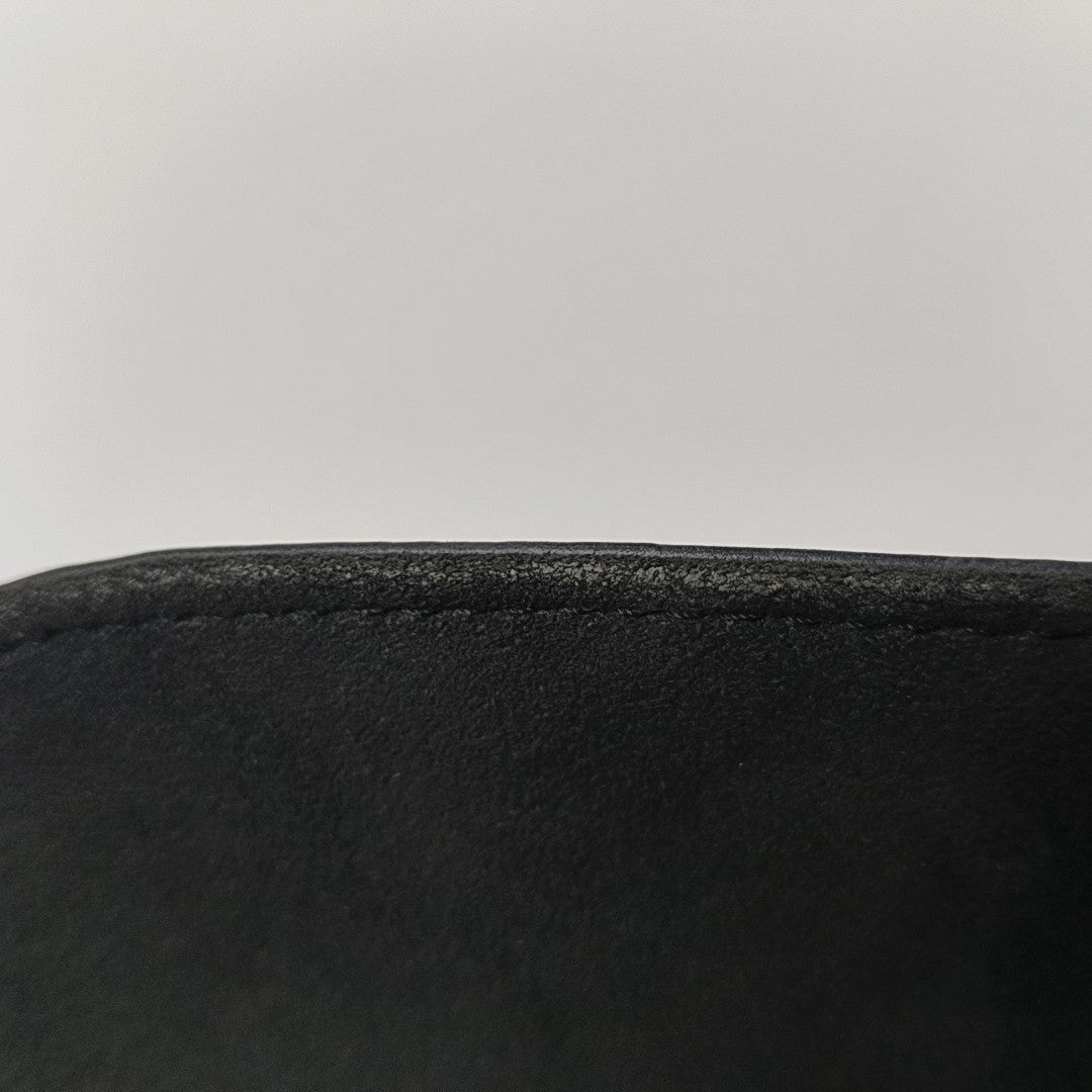 IVY Monogram Calfskin Black